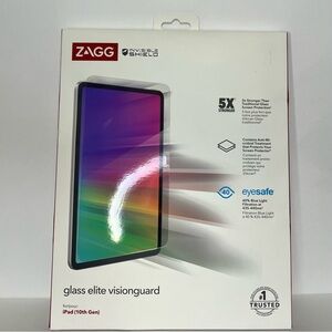 ZAGG InvisibleShield Glass Elite Visionguard Screen Protector for iPad 10th Gen